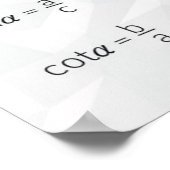 三角関数 – Math Poster ポスター (角)