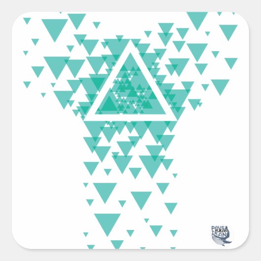 三角 スクエアシール (正面)