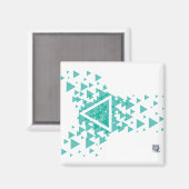 三角 マグネット (正面/裏面)