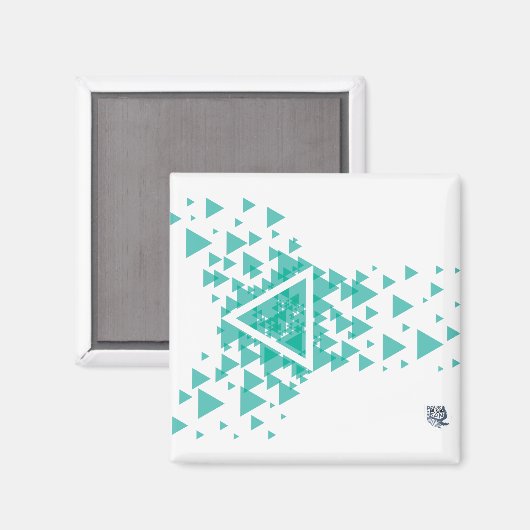 三角 マグネット (正面/裏面)