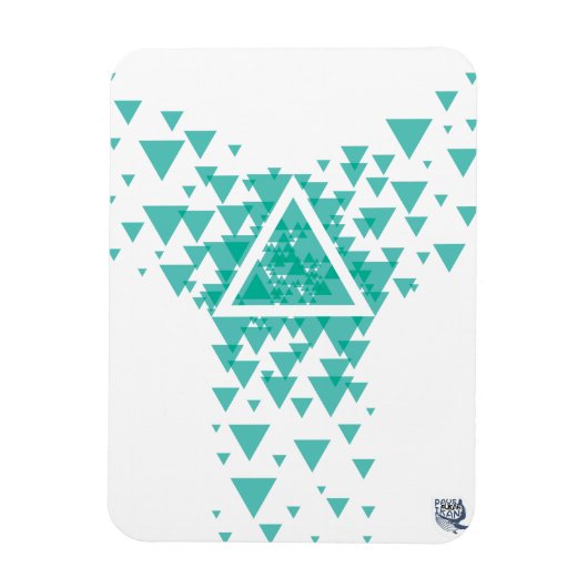 三角 マグネット (縦)