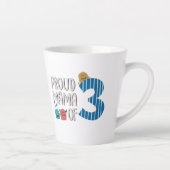 三誇りを持った人 カフェラテマグ (右)