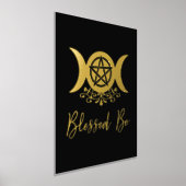 三賛美月の女神になる 箔ポスター (レイダウン)