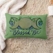 三賛美月の女神 ランバークッション (ブランケット)