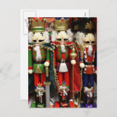 三賢いクラッカー-ナットクラッカー兵士 シーズンポストカード (正面/裏面)