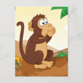 三賢いサル ポストカード (正面)