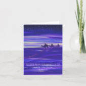 三賢い人の水の色クリスチャン宗教 シーズンカード (正面)