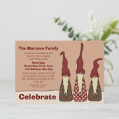 三賢い小人、クリスマスパーティの招待状 招待状 (スタンド正面)