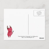 三賢い悪魔 – 小悪魔の芸術 ポストカード (裏面)