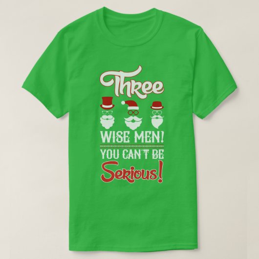 三賢い男は本気になれない Tシャツ (デザイン正面)