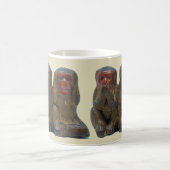 三賢のサル コーヒーマグカップ (中央)