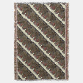 三賢のサル スローブランケット (正面縦)