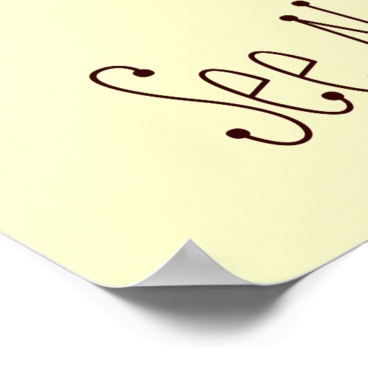 三賢のサル ポスター (角)