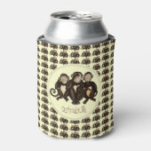 三賢のサル 缶クーラー (缶正面)