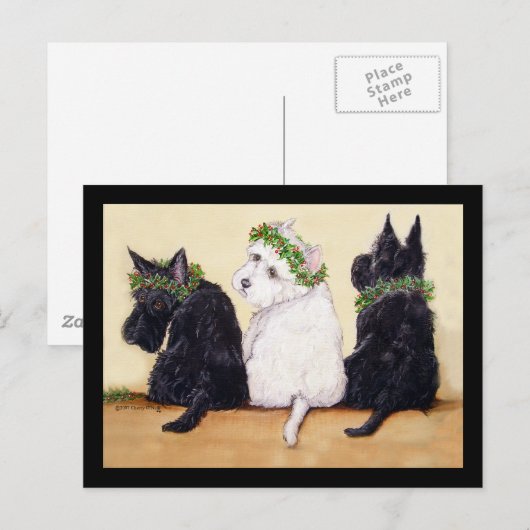 三賢の恐怖 ポストカード (正面/裏面)