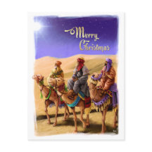 三賢人の絵画聖降誕祭はがき