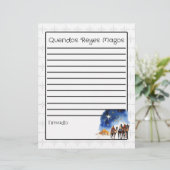 三賢人への手紙ホワイトカラーリングページ (スタンド正面)