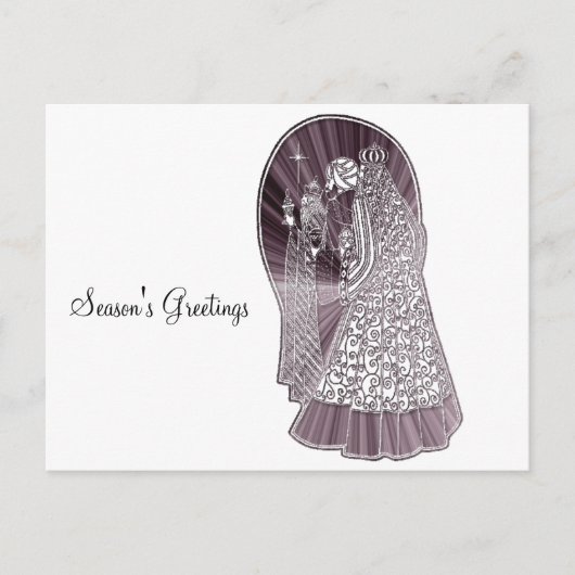 三賢人クリスマスアート シーズンポストカード (正面)