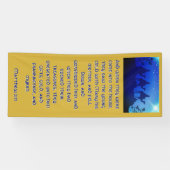 三賢人ブルースタークリスマスチャーチバナー 横断幕 (横)