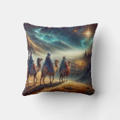 三賢人後を追の星 クッション (裏面)