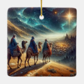 三賢人後を追の星 セラミックオーナメント (裏面)