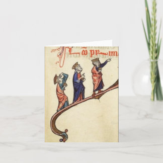 三賢人後を追の聖降誕祭 シーズンカード