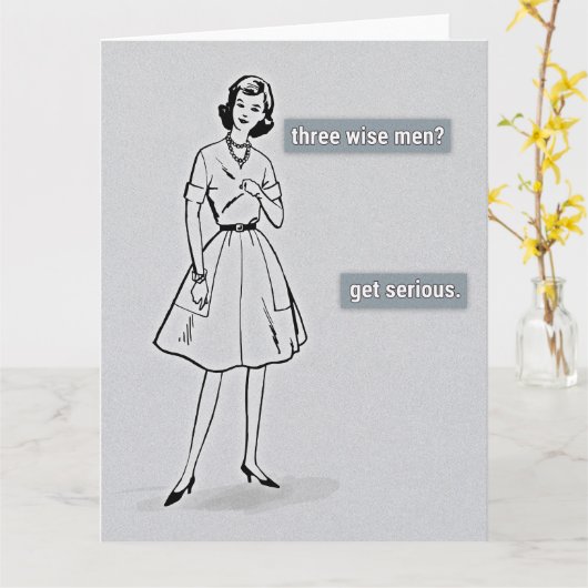 三賢人 カード (黄色い花)