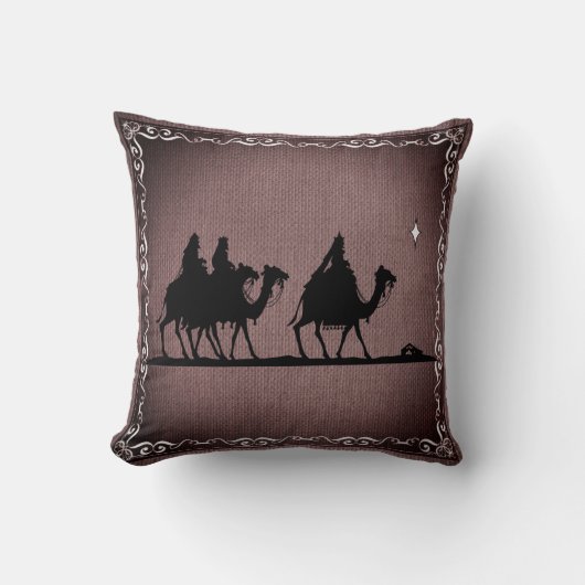 三賢人 クッション (正面)