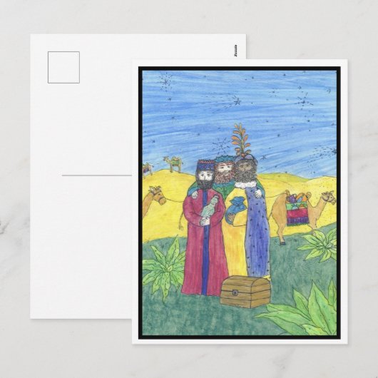 三賢人 シーズンポストカード (正面/裏面)