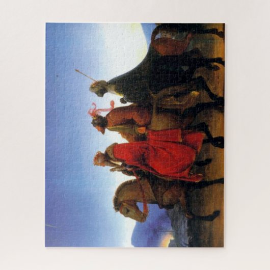 三賢人 ジグソーパズル (縦)