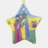 三賢人 セラミックオーナメント (左)