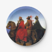 三賢人 ペーパープレート (正面)