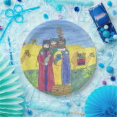 三賢人 ペーパープレート (パーティー)