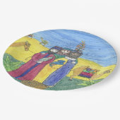 三賢人 ペーパープレート (アングル)