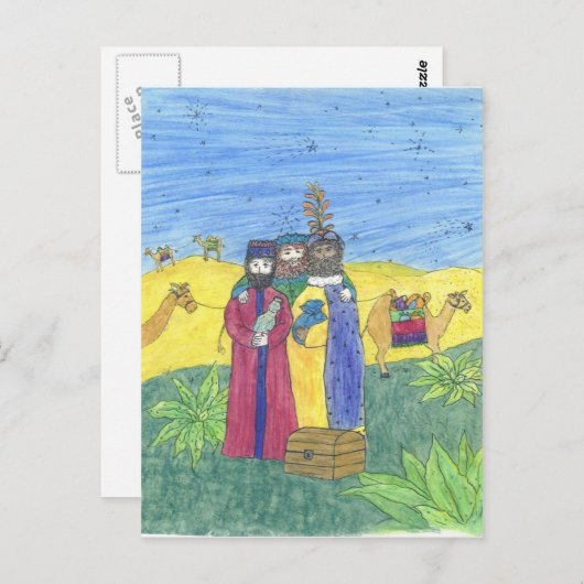 三賢人 ポストカード (正面/裏面)