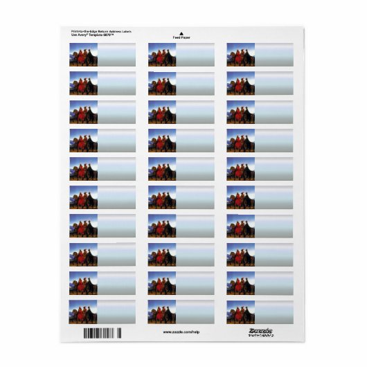 三賢人 ラベル (フルシート)