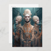 三賢女ファンタジーSF ポストカード (正面/裏面)