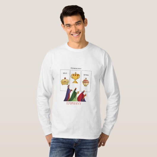 三賢王とその意味深い贈り物 Tシャツ (正面フル)