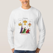 三賢王とその意味深い贈り物 Tシャツ (正面)