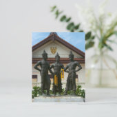 三賢王記念碑 ポストカード (スタンド正面)