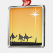 三賢者後を追の星 メタルオーナメント (左)