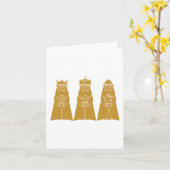 三賢者 カード (黄色い花)