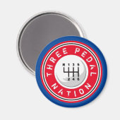 三足式ネーションマグネット マグネット (正面/裏面)