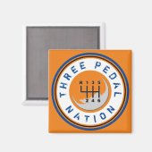 三足式ネーションマグネット マグネット (正面/裏面)