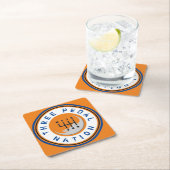 三足民族 スクエアペーパーコースター (インサイチュ)