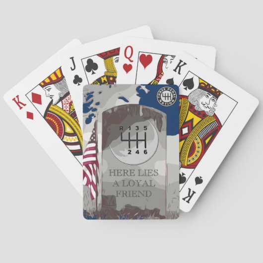 三足民族 トランプ (裏面)