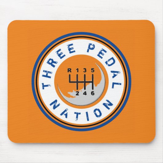 三足民族 マウスパッド (正面)