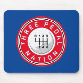 三足民族 マウスパッド (正面)