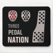 三足民族 マウスパッド (正面)