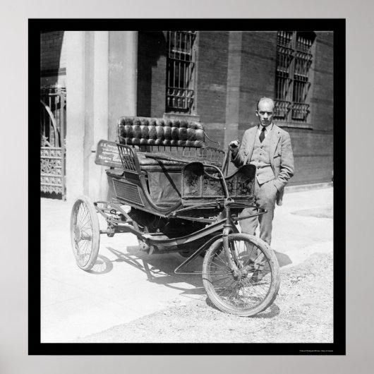 三輪自動車一等賞1924 ポスター (正面)